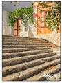 Fall, on the steps of Symi